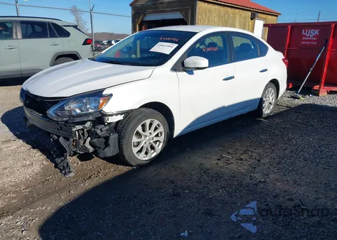 2019 Nissan Sentra Sv из США, поврежденный, VIN 3N1AB7AP0KY261434